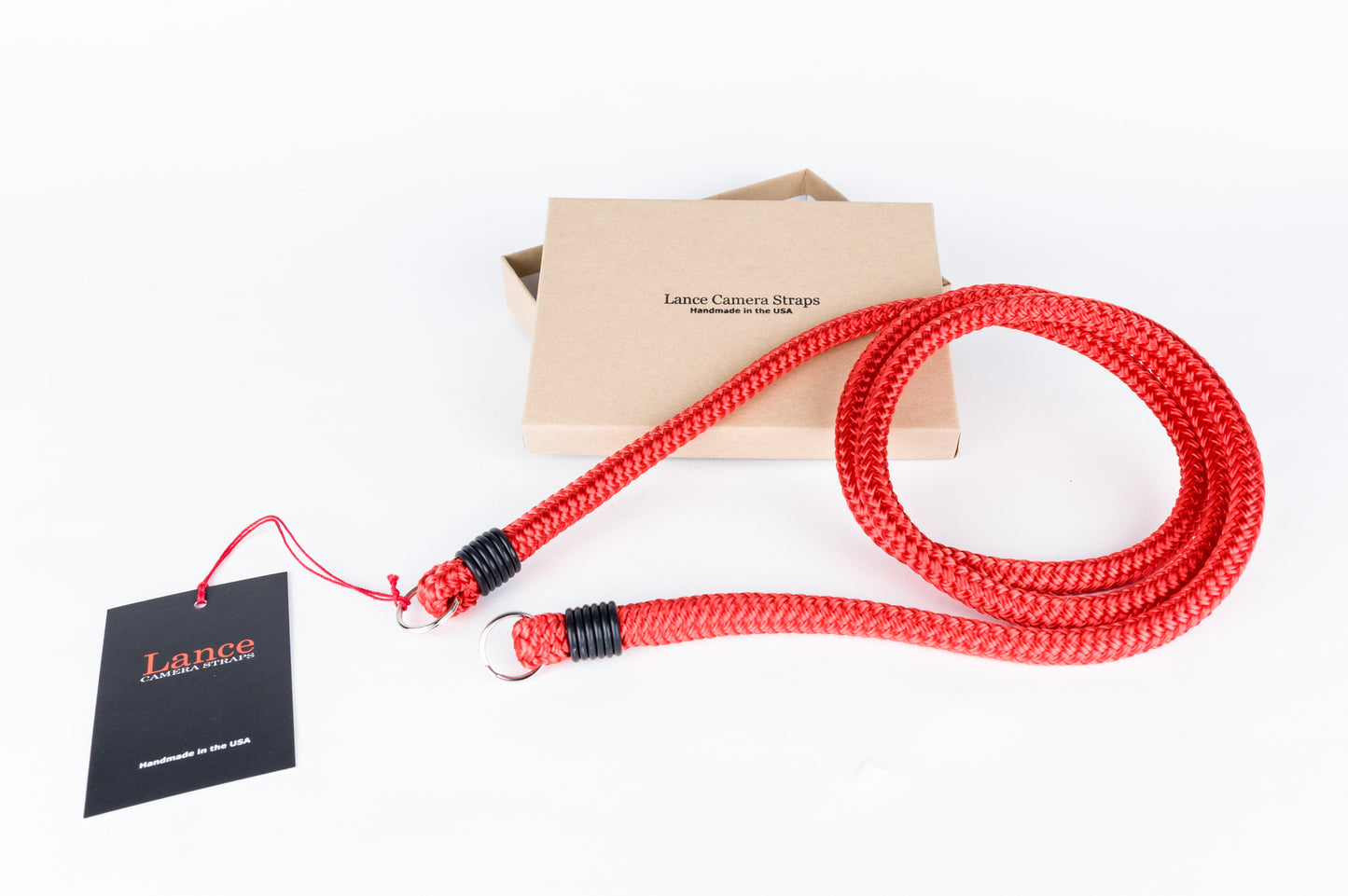 LANCE Non Adjustable Neck Strap - BLACK only available