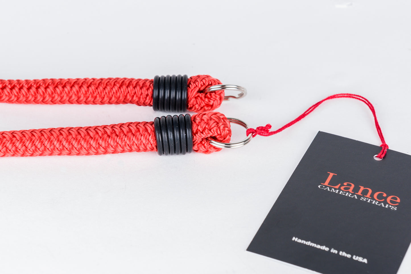 LANCE Non Adjustable Neck Strap - BLACK only available